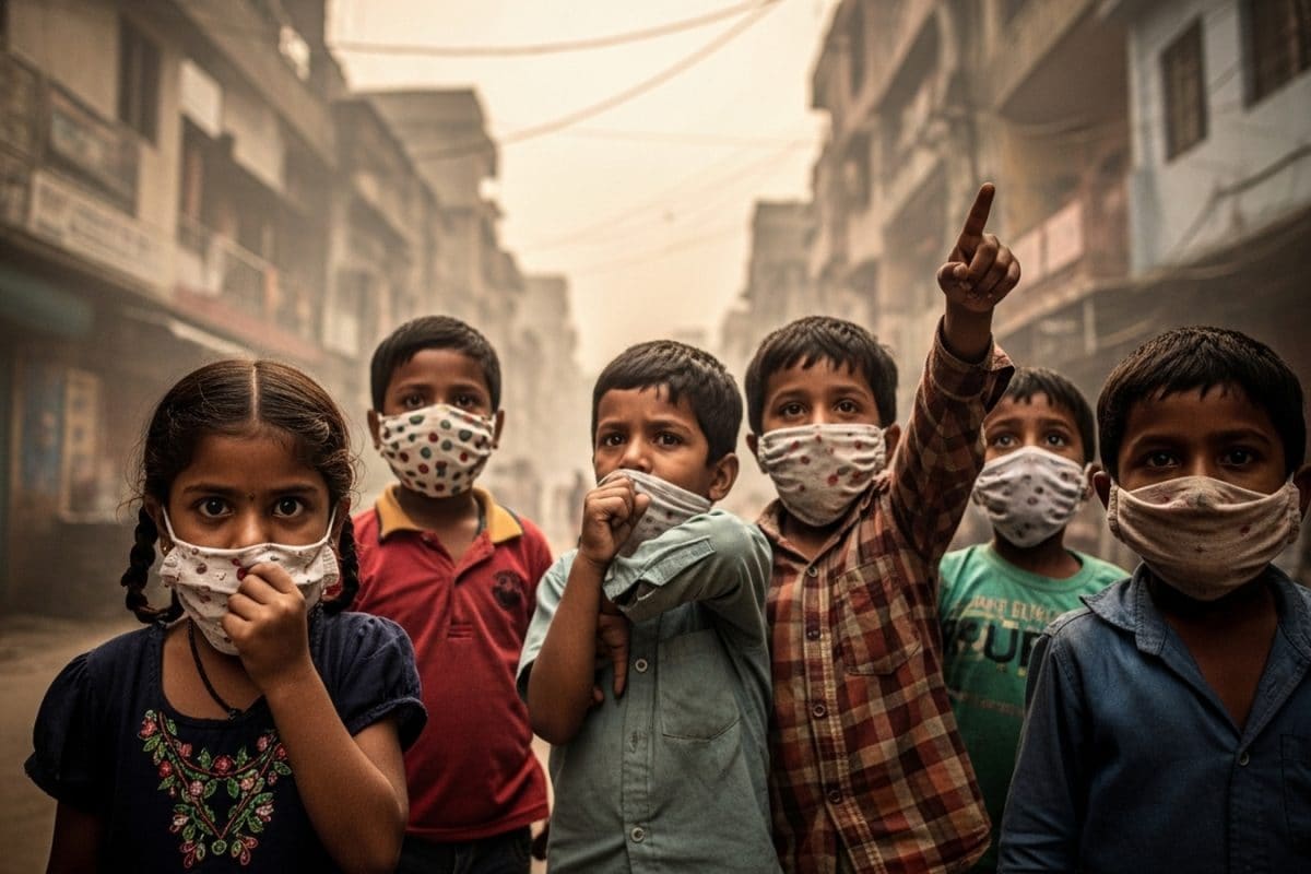 Kids Bear The Burden As Smog Triggers Spike In Respiratory Tests, Insurance Claims Across India