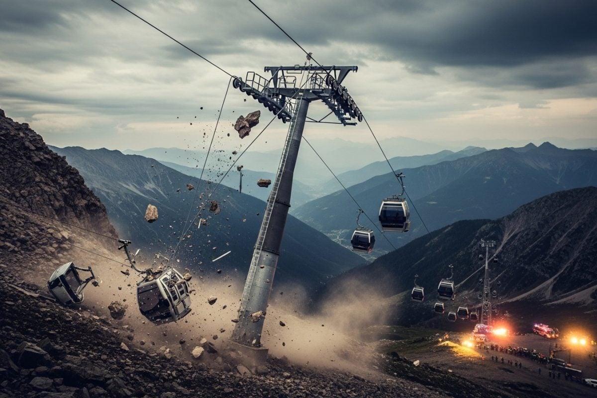 Ropeway Collapses During Trial Run In Bihar’s Rohtas, No Casualties Reported Ropeway Collapses During Trial Run In Bihar’s Rohtas, No Casualties Reported