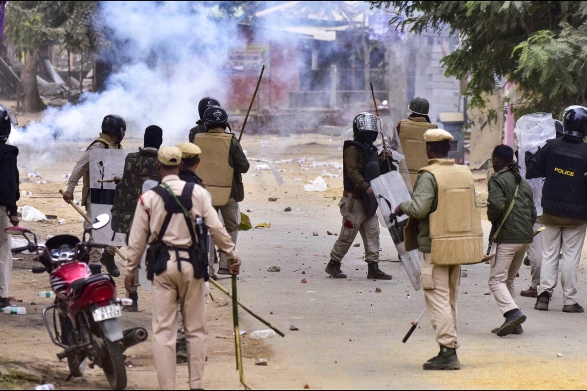 Indian Army Jawans Deployed In Assam’s West Karbi Anglong To Assist Civil Authorities Amid Unrest