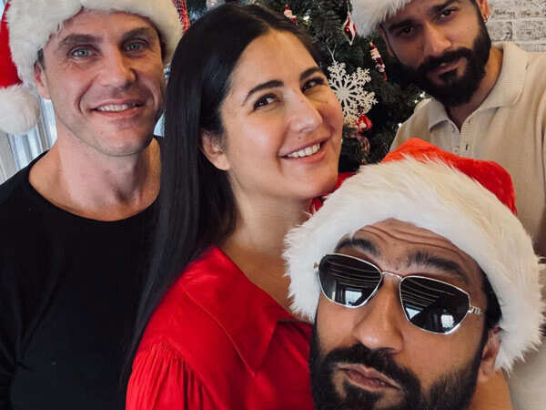 Katrina Kaif Celebrates First Christmas As a Mom Holds Vicky Kaushal Close in Adorable Picture Katrina Kaif Celebrates First Christmas As a Mom Holds Vicky Kaushal Close in Adorable Picture