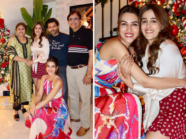 PHOTOS: Kriti Sanon Celebrates Christmas With Nupur Sanon Stebin Ben and Family PHOTOS: Kriti Sanon Celebrates Christmas With Nupur Sanon Stebin Ben and Family