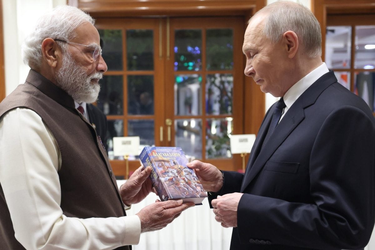 ‘Inspiration For Millions’: PM Modi Gifts Putin Russian Edition Of Bhagavad Gita