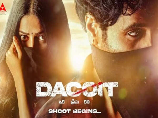 Dacoit Teaser: Adivi Sesh and Mrunal Thakurâs Film Looks Slick