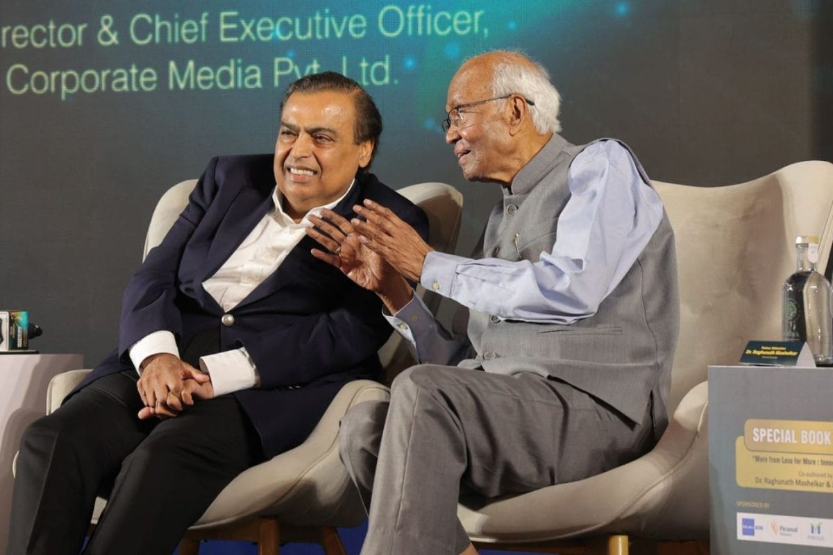 Mukesh Ambani Narrates How ‘Gyan Yogi’ Dr Raghunath Mashelkar Inspired His Reliance Journey