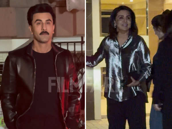Pics: Ranbir Kapoor Neetu Kapoor and More Arrive for Christmas Celebration at Soni Razdans Residence Pics: Ranbir Kapoor Neetu Kapoor and More Arrive for Christmas Celebration at Soni Razdans Residence