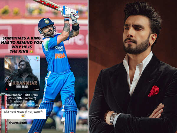 Ranveer Singh Praises Virat Kohli After Stunning Century in First ODI