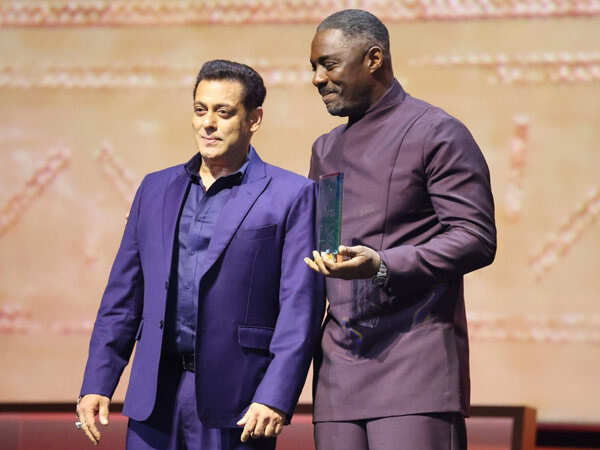 Salman Khan Honours Idris Elba at The Red Sea International Film Festival 2025