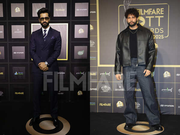 Filmfare OTT Awards 2025: Vicky Kaushal and More Walked The Red Carpet Filmfare OTT Awards 2025: Vicky Kaushal and More Walked The Red Carpet