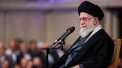 Iran leader says anti-government protesters are vandals trying to please Trump