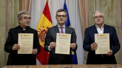 Spain’s Catholic Church signs deal on sexual abuse compensation