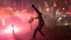 Netherlands police face ‘unprecedented’ New Year’s  violence
