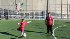 Palestinian children’s football pitch faces Israeli demolition ultimatum