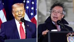 Trump to meet Colombian president at White House in ‘near future’ Trump to meet Colombian president at White House in ‘near future’