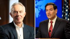 Blair and Rubio among names on Gaza ‘Board of Peace’