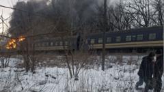 Panic on crowded train – passenger tells BBC of moment of Russian drone strike Panic on crowded train – passenger tells BBC of moment of Russian drone strike