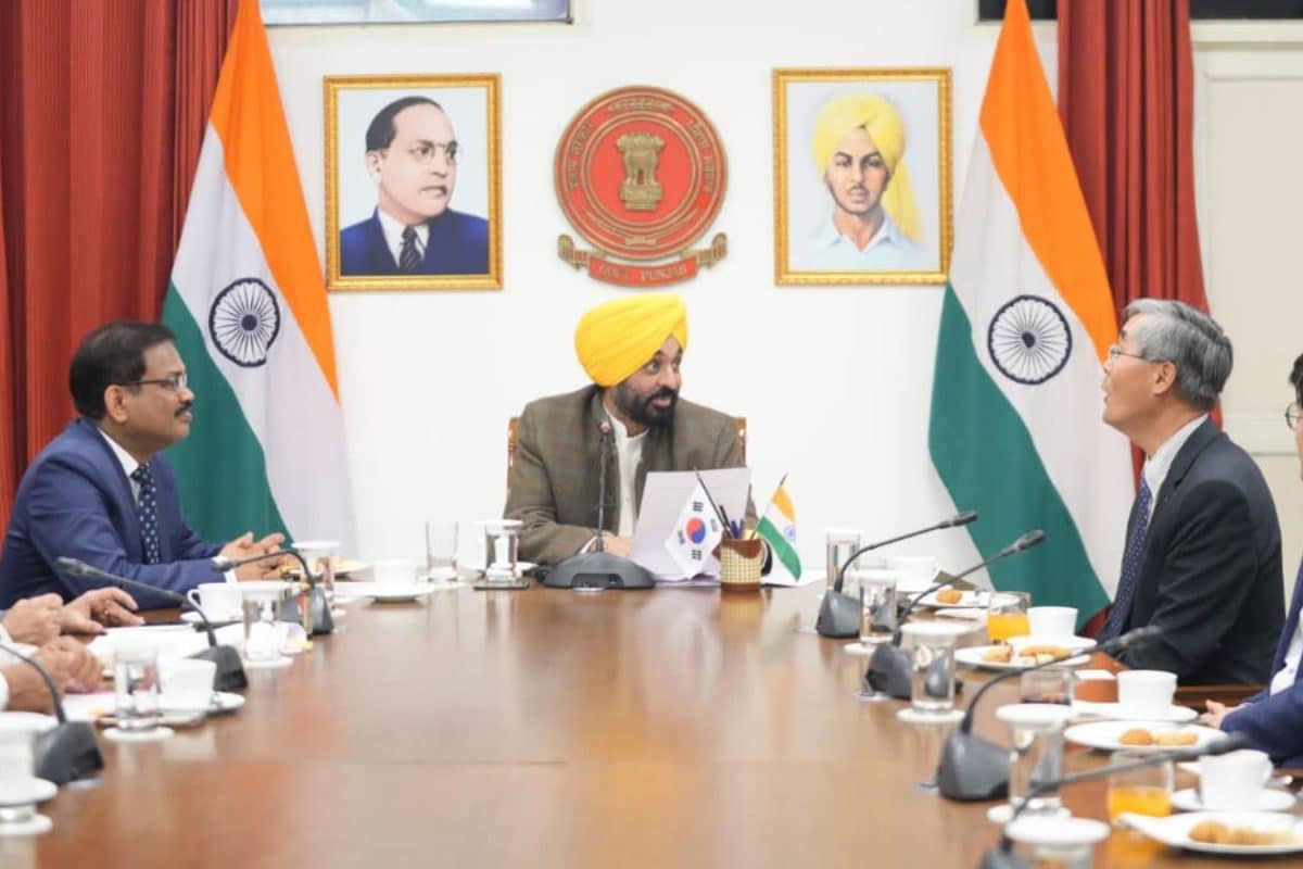 South Korean Delegation Meets Punjab CM, Discusses Smart Farming Cooperation