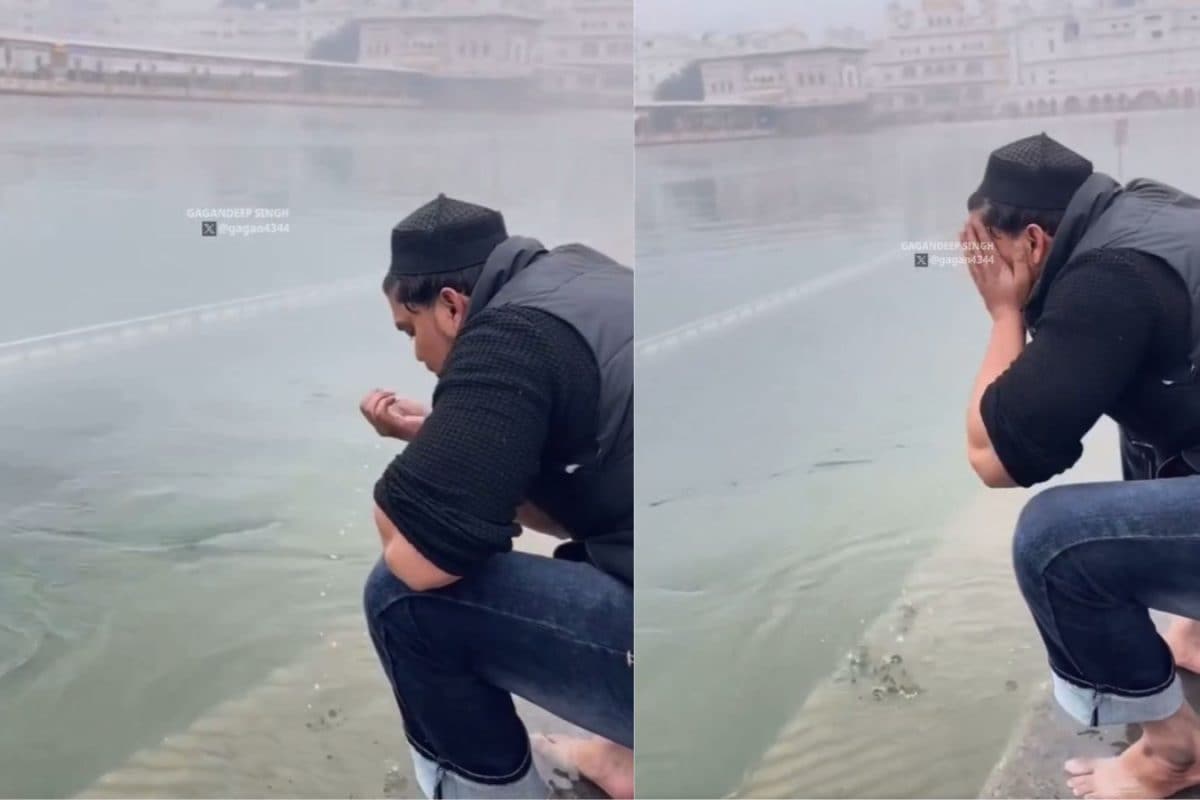 Video Of Youth Washing Hands, Feet In Golden Temple’s Amrit Sarovar Goes Viral; SGPC Condemns Act