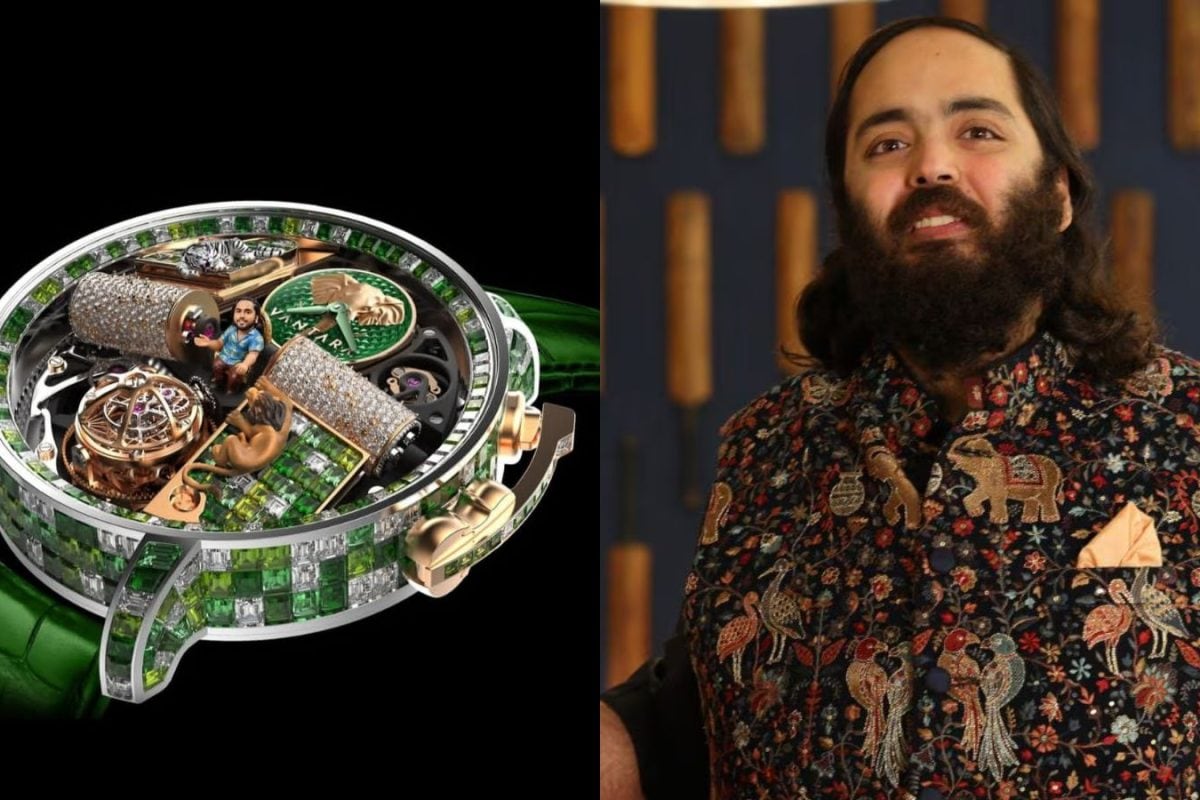 Priced At .5 Million, This Vantara Tribute Watch Has A Miniature Anant Ambani In Its Dial