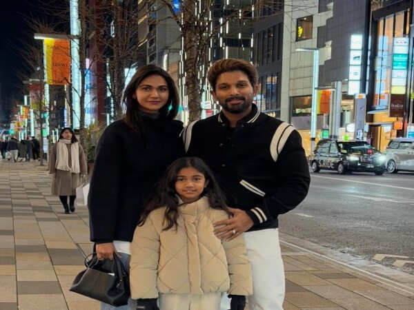 Pics: Allu Arjun Family Enjoys a Cozy Japan Holiday