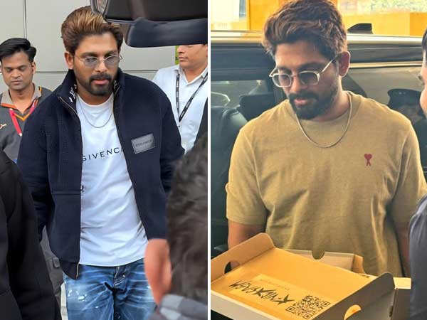 Pics: Allu Arjun Arrives in Japan to Promote Pushpa 2 The Rule