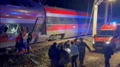 At least 21 killed in Spain after crash involving high-speed trains