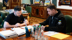 Zelensky names spy chief to head presidential office Zelensky names spy chief to head presidential office