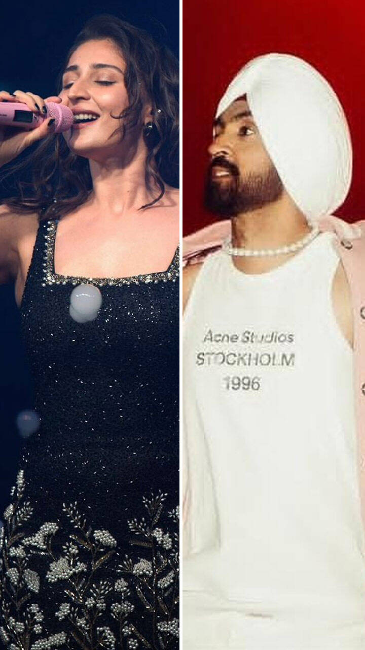 Diljit Dosanjh Sunidhi Chauhan and More Artistes Amp Up Concert Style Diljit Dosanjh Sunidhi Chauhan and More Artistes Amp Up Concert Style