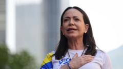 Opposition leader Machado says she should be in charge of Venezuela