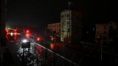Russian attacks leave two regions with widespread blackouts, Ukraine says Russian attacks leave two regions with widespread blackouts, Ukraine says