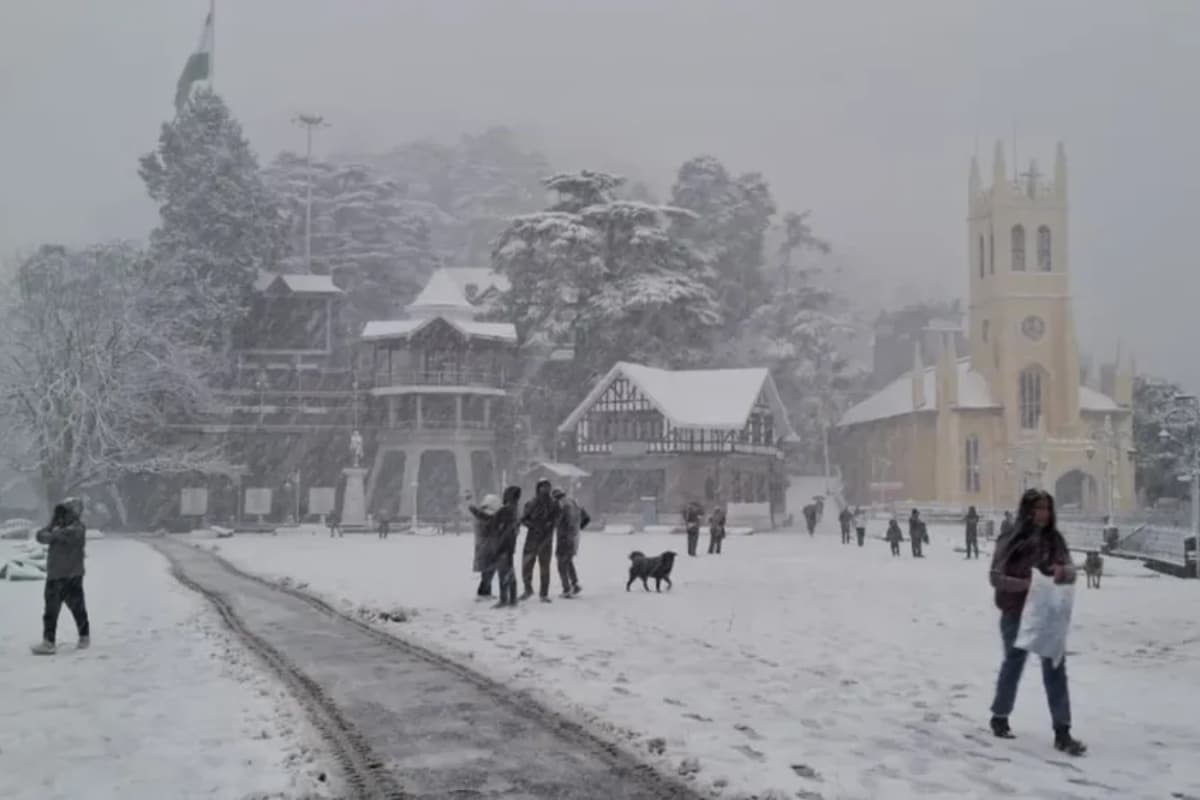 Yellow And Orange Alerts Issued In Himachal Pradesh, IMD Predicts More Snowfall And Thunderstorms