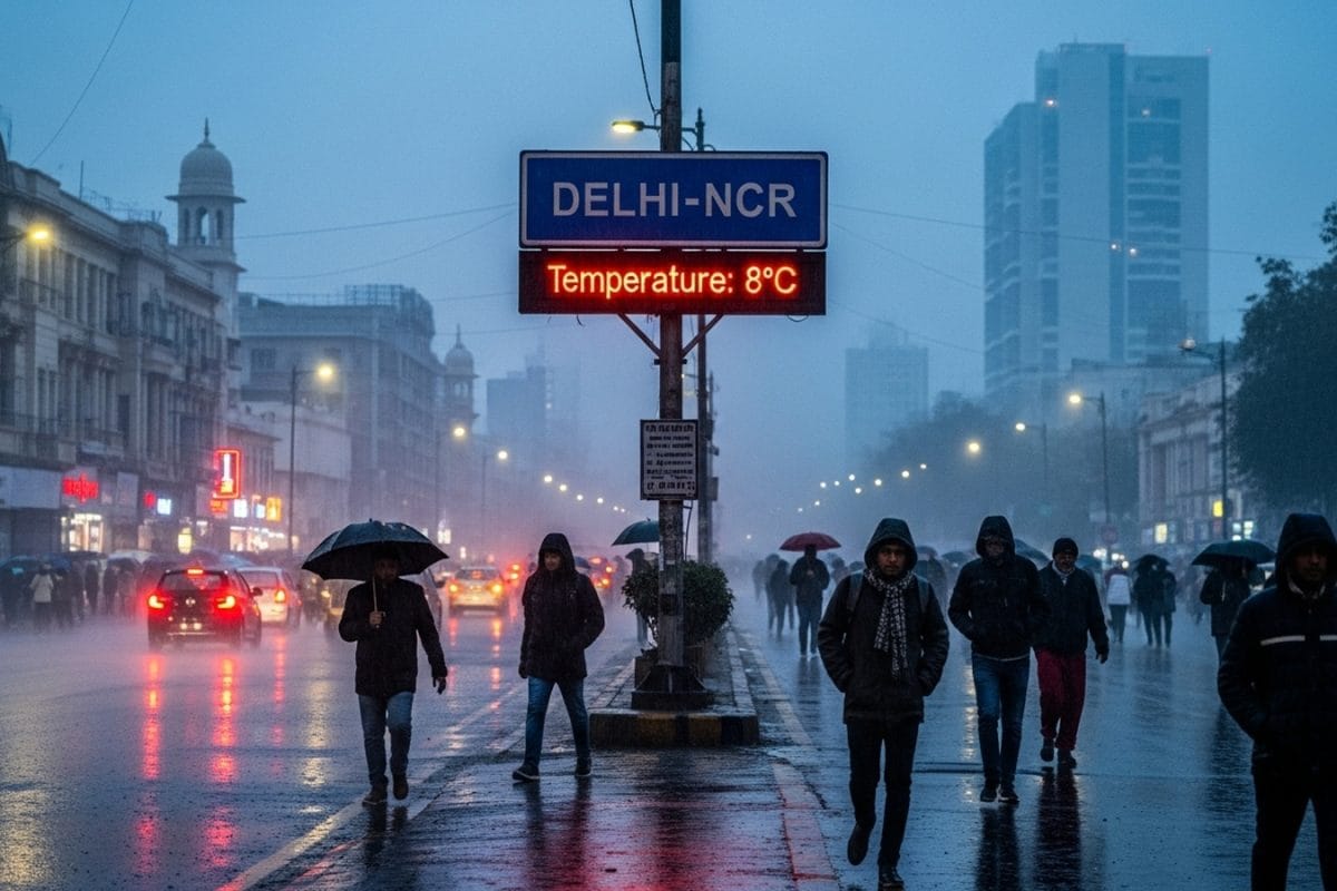Delhi-NCR Braces For Cold Wave Again As Rain Brings Down Mercury | Check IMD’s Forecast Delhi-NCR Braces For Cold Wave Again As Rain Brings Down Mercury | Check IMD’s Forecast