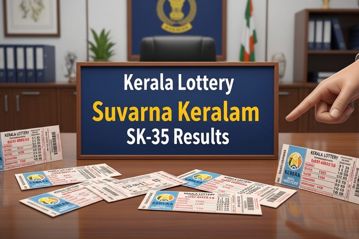 Kerala Lottery Result Today LIVE: Suvarna Keralam SK-35 Winning Numbers