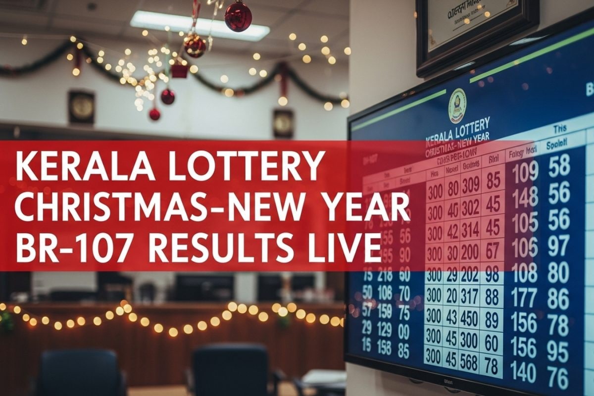 Kerala Lottery Results Today: Record-Breaking Christmas–New Year BR-107 Draw For Rs 20 Crore Jackpot At 2 PM