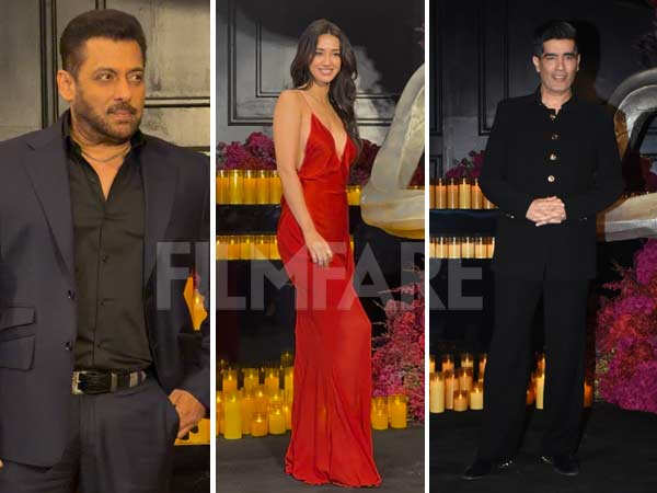 Photos : Salman Khan Disha Patani and Others Attend Nupur Sanon and Stebin Benâs Wedding Reception