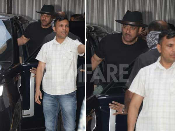 Photos: Salman Khanâs Casual Hat Makes Heads Turn in Bandra