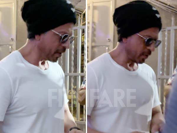 Photos: Shah Rukh Khan Looks Suave As He Gets Clicked After a Dubbing Session