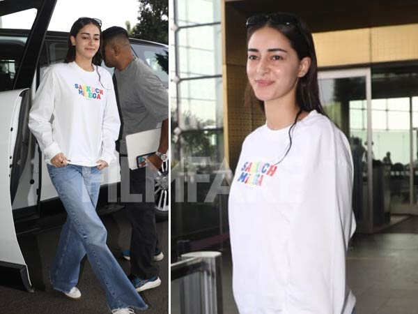 Photos: Ananya Panday Nails The Off-Duty Look In Recent Airport Clicks