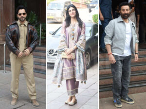 Border 2 Success Meet: Varun Dhawan Sunny Deol Ahan Shetty Turn Up Looking Dapper