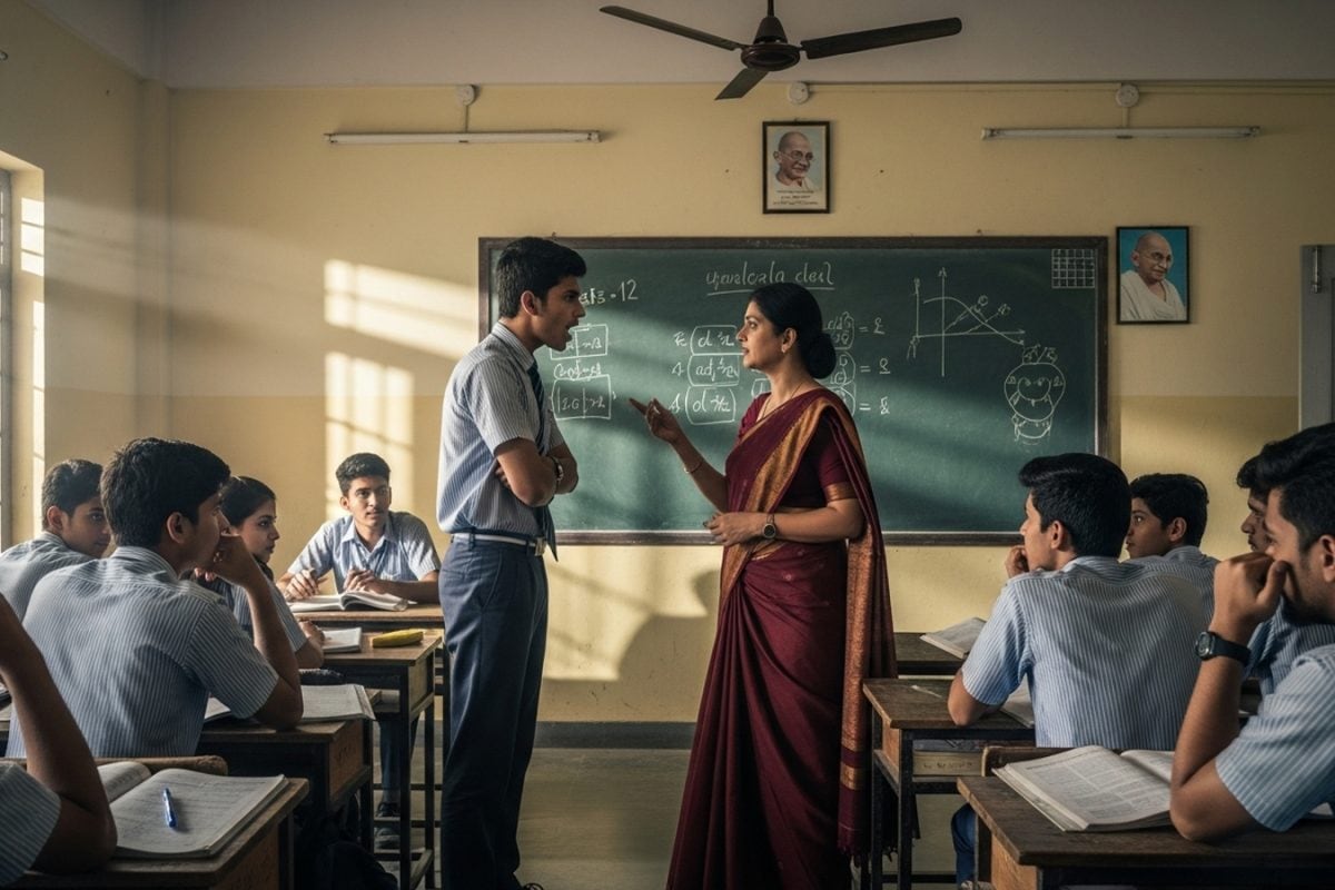 Class 12 Student Arrested For Slapping Teacher In Gujarat School