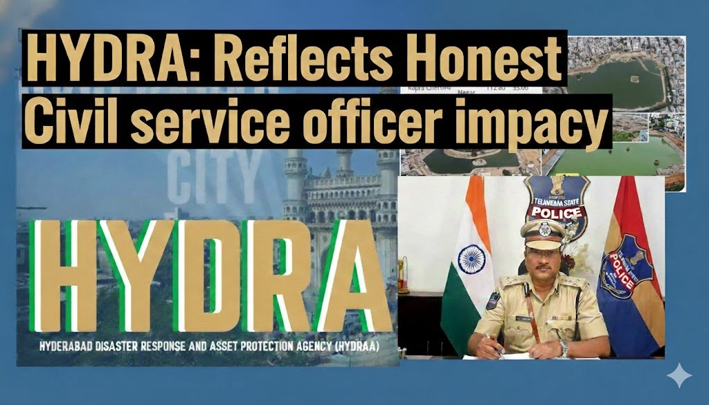 HYDRA : Strongman IPS Ranganath reminds power of UPSC