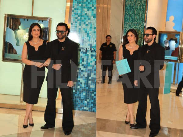Photos: Kareena Kapoor Khan and Saif Ali Khanâs All-black Look Is a Winner