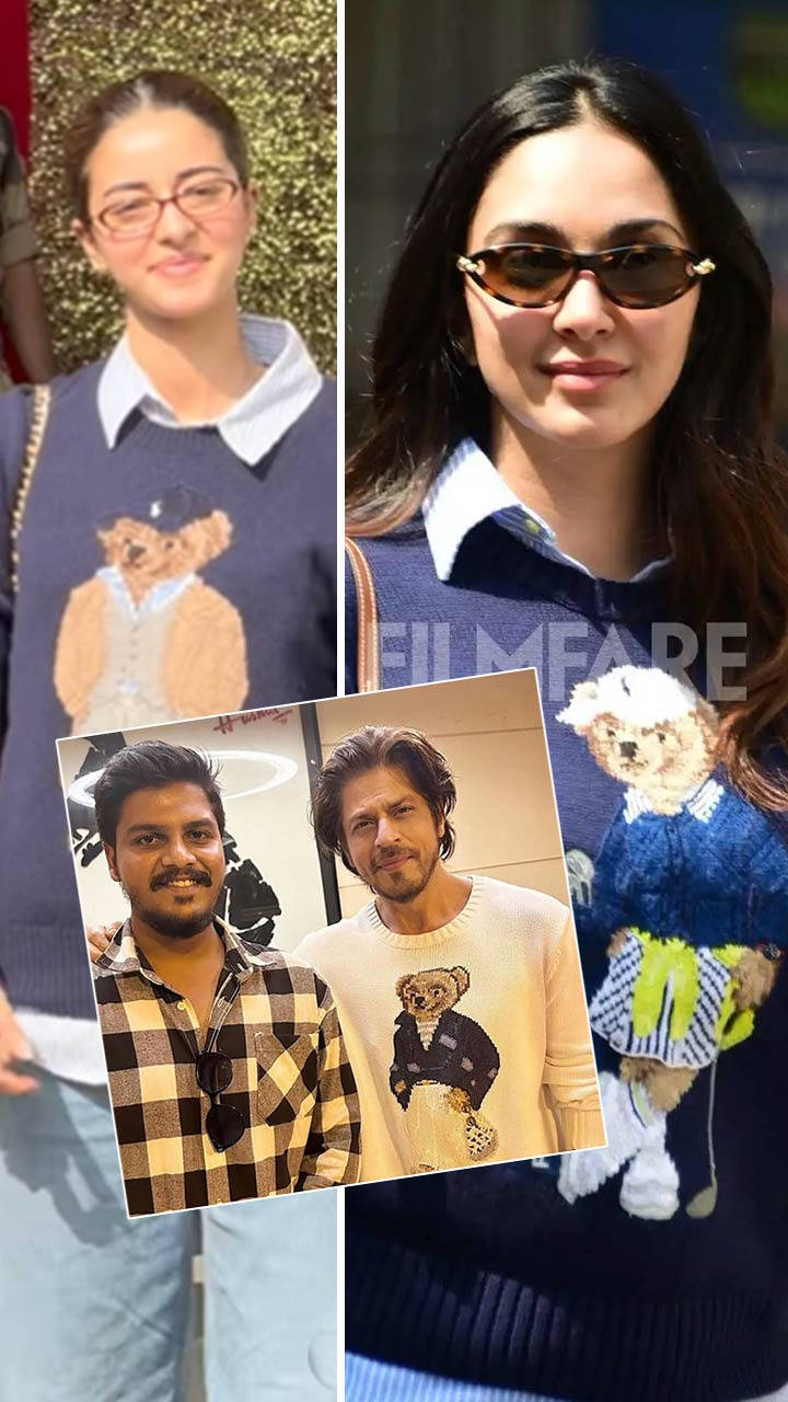 Stars Are Obsessed With The Iconic Polo Bear Sweater From Ralph Lauren