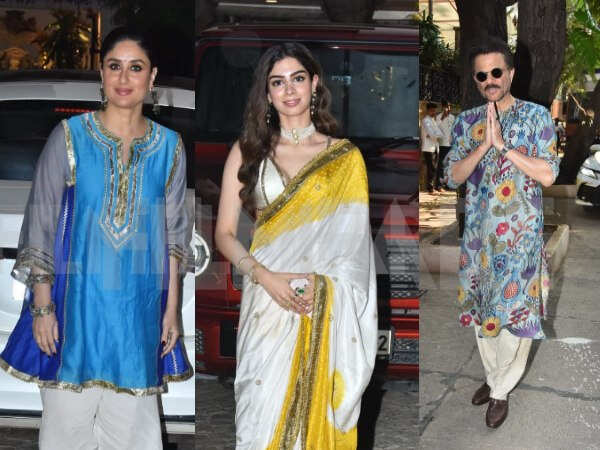 Photos: Kareena Kapoor Khan Anil Kapoor Khushi Kapoor and More Attend Sonam Kapoors Baby Shower