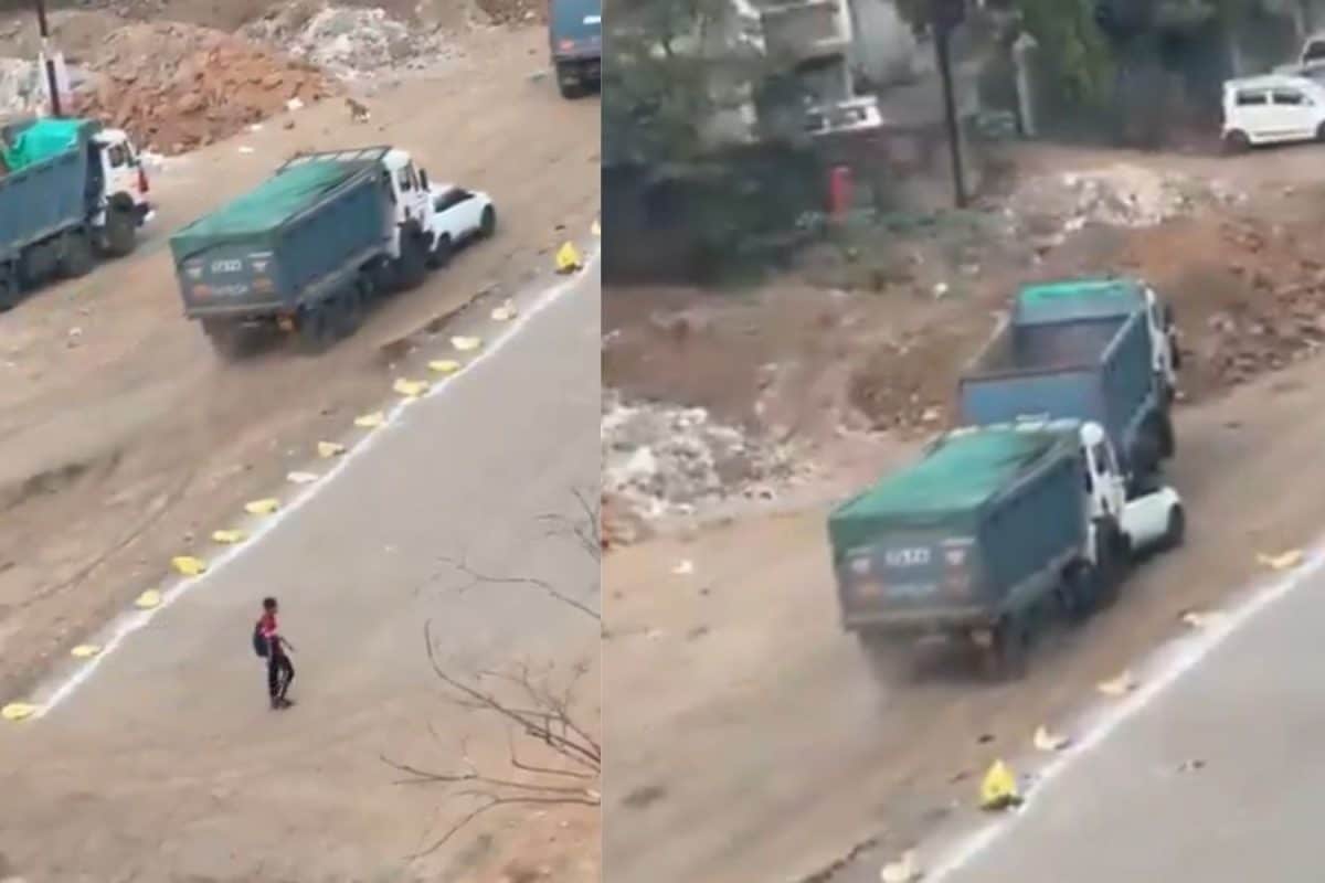 Mumbai Dumper Driver Rams Into Employer’s Car Over Salary Dispute | Video