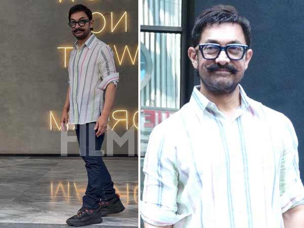 Photos: Aamir Khan Shows Up As a Proud Dad at Junaid Khan and Sai Pallavis Ek Din Trailer Launch