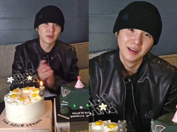 Suga Turns 33: BTS Members RM and J-Hope Share Quirky Wishes Yoongi Celebrates With Cake