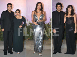 Photos: Farhan Akhtar Sachin Tendulkar and More Attend Kritika Kamra and Gaurav Kapurs Reception