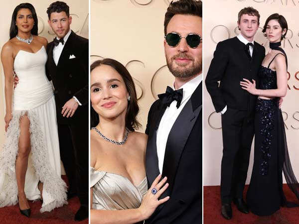 Chris Evans-Alba Baptista to Priyanka Chopra-Nick Jonas: Hollywoods Best Couples at Oscars 2026