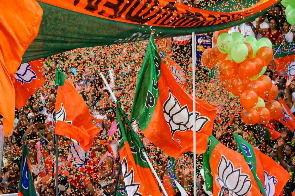 BJP Sweeps Gujarat Local Body Elections, Wins All 15 Municipal Corporations