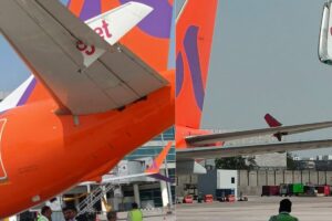 SpiceJet Plane Hits Akasa Aircraft At Delhi Airport, Suffers Damage